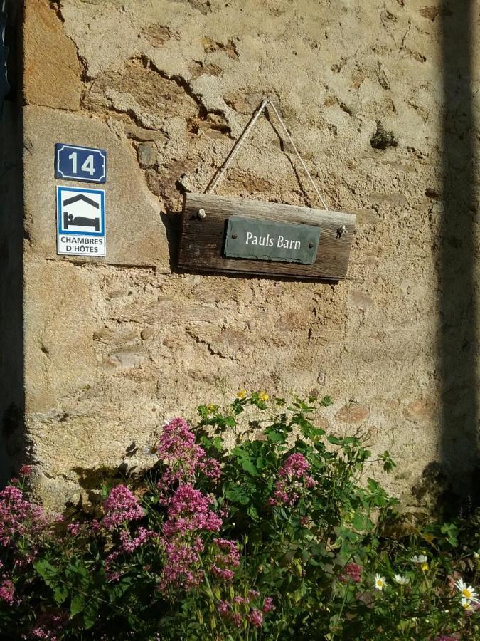 לינה וארוחת בוקר Nantiat Paul'S Barn In France מראה חיצוני תמונה